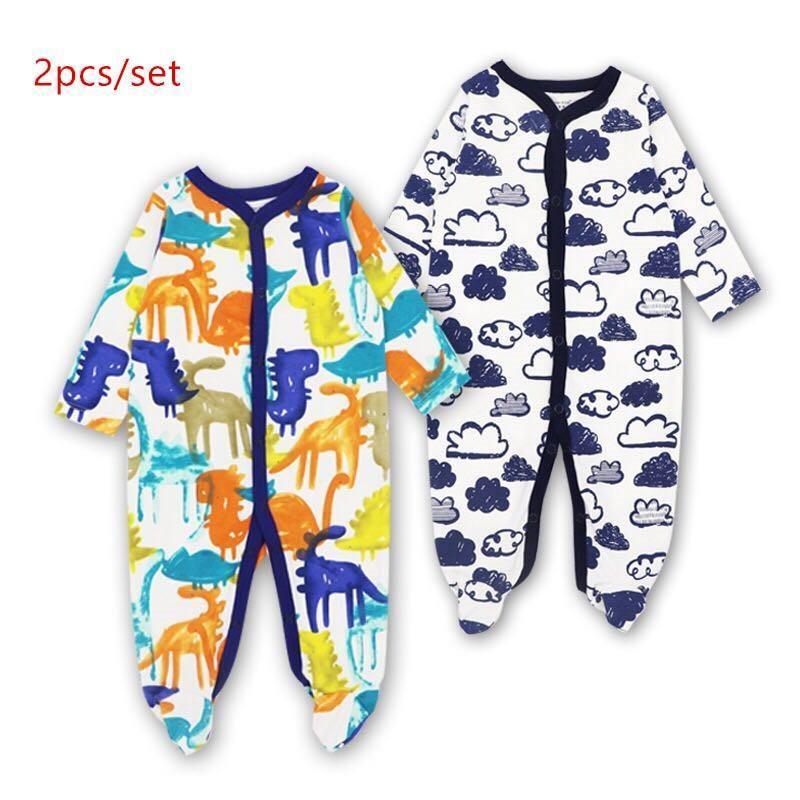 Newborn & Baby Bodysuits - 3pcs Sleep Set