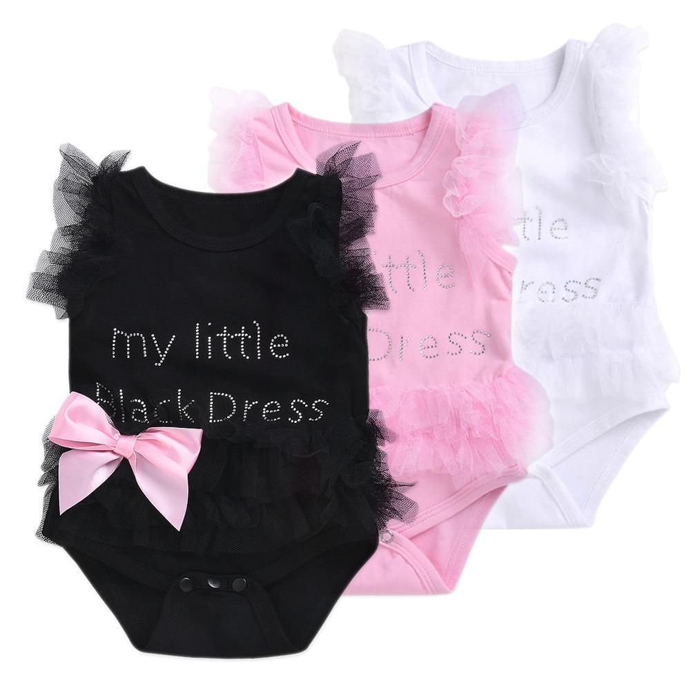 Infant Girls Bodysuits No Sleeves