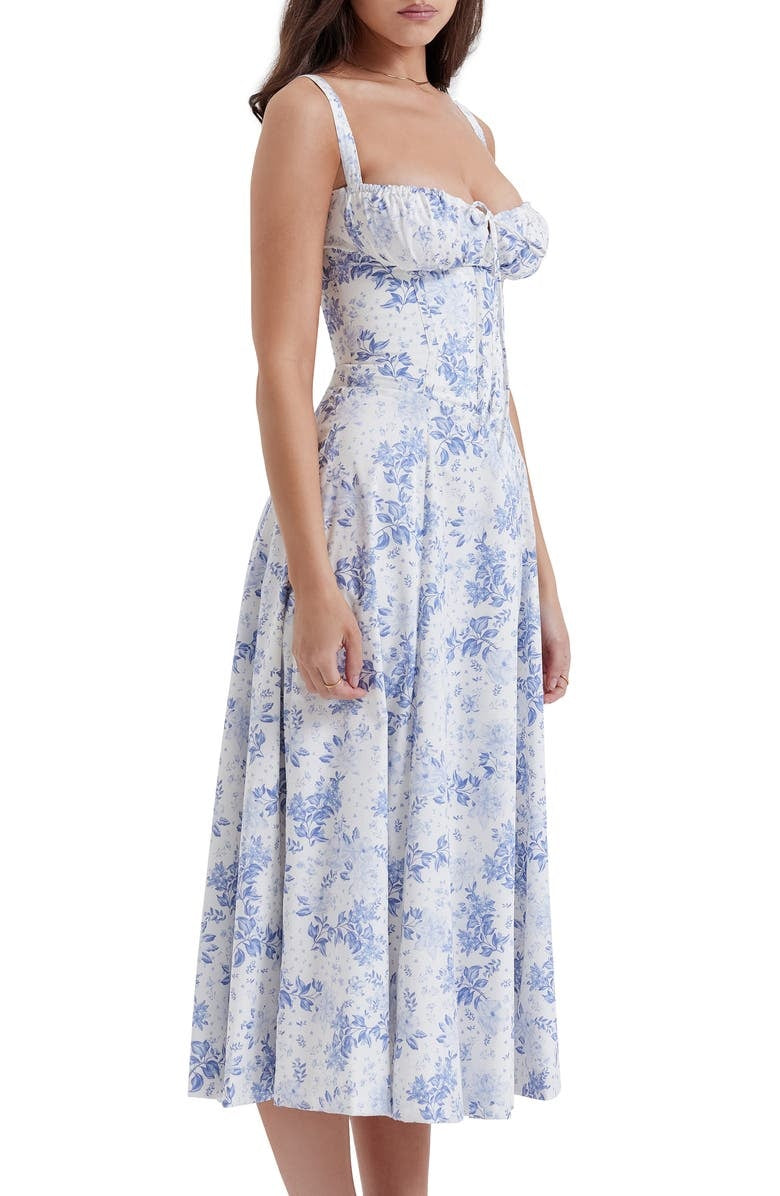 Freya | Stylish Floral Midi Dress