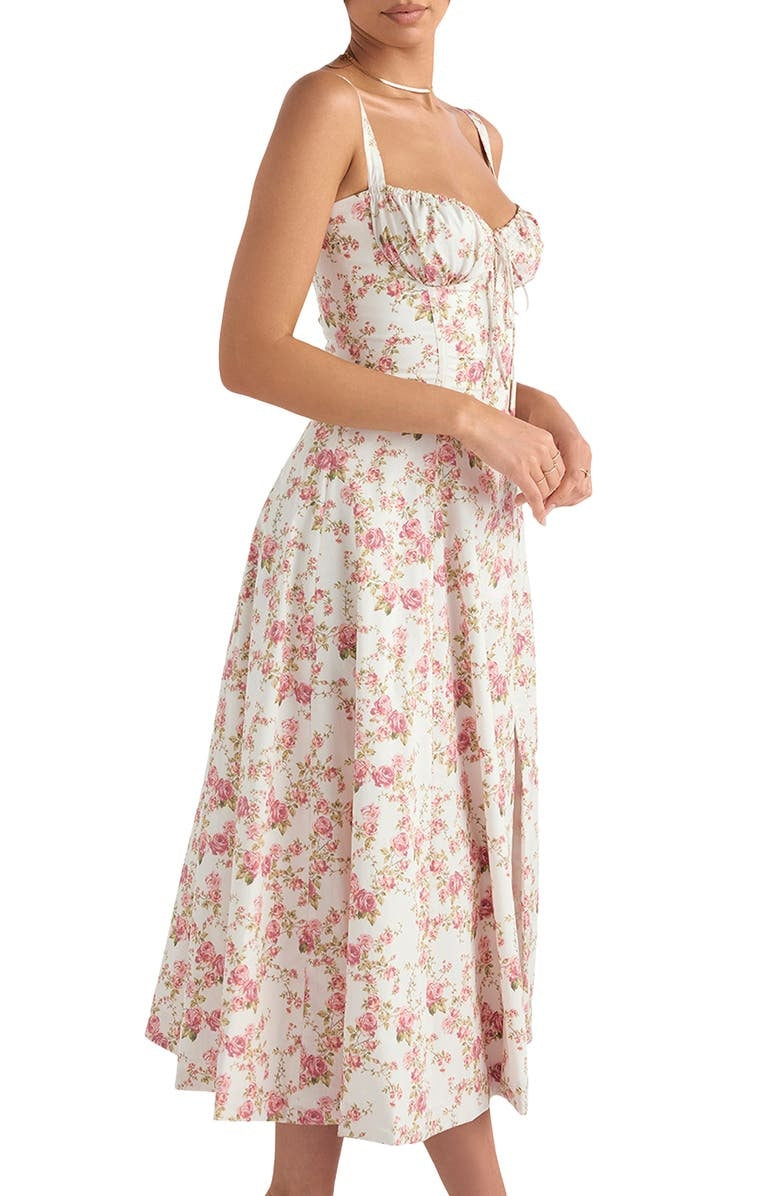 Freya | Stylish Floral Midi Dress