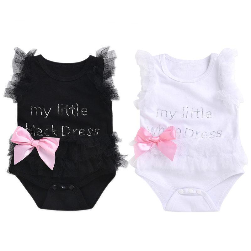 Infant Girls Bodysuits No Sleeves