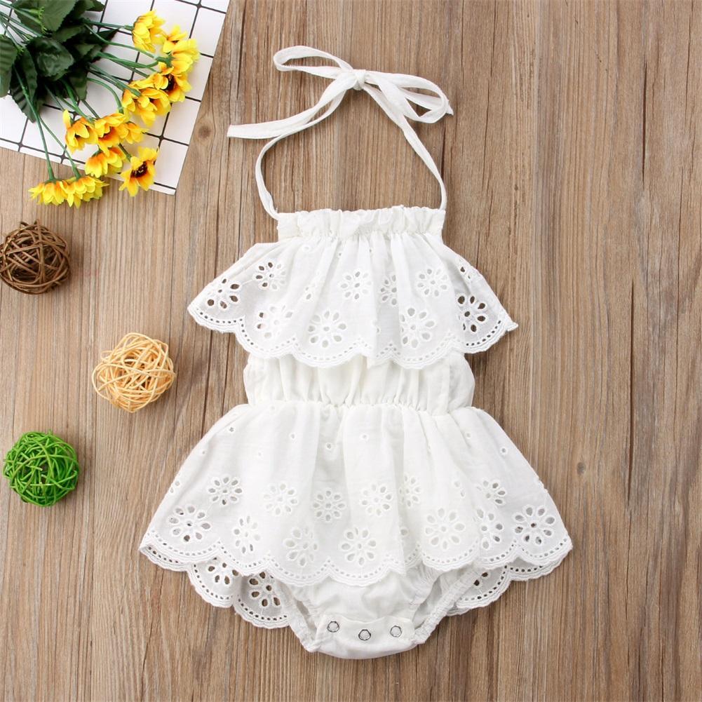 Baby Girl White Lace Romper (6-24 months)