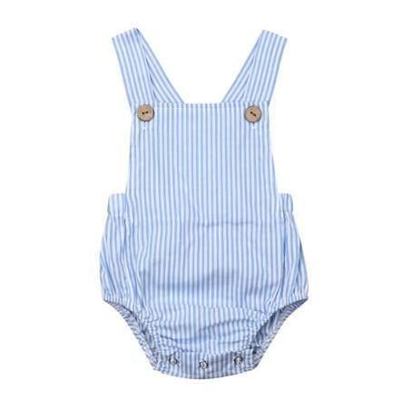 Baby Boy/Girl Bodysuit Button Backless Outfits (3M-3T)