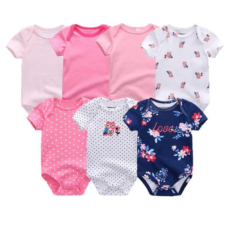 100%Cotton Baby 7Pc Onesies Boy/Girl (3M-12M)