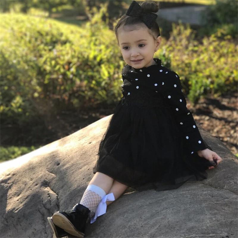 Elegant Princess Polka Dot Tutu Gown Party Dresses (3 Colors) For Girls and Babies (Newborn- 5T)