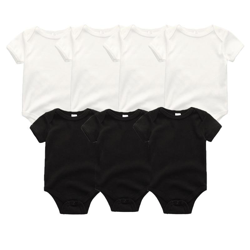 100%Cotton Baby 7Pc Onesies Boy/Girl (3M-12M)