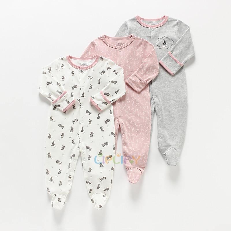 Newborn & Baby Bodysuits - 3pcs Sleep Set