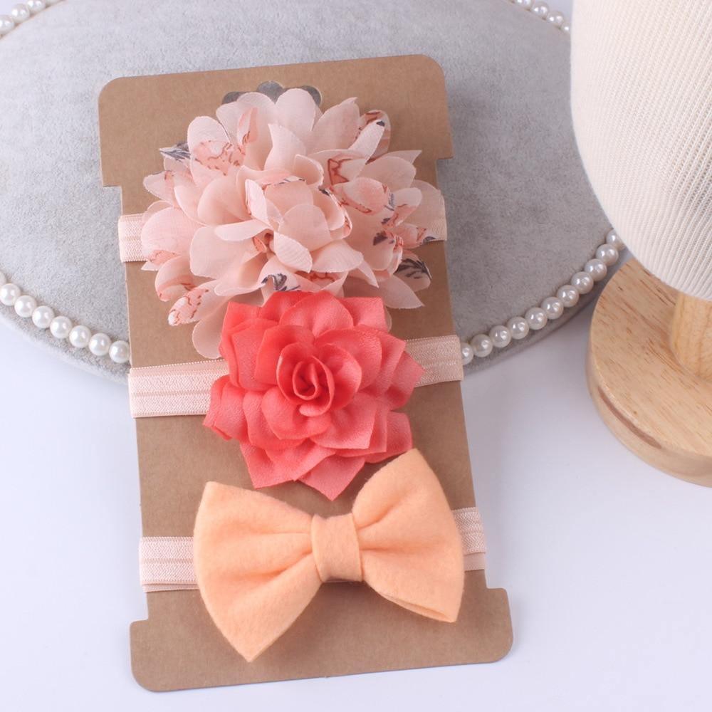 Baby girl headband set 3pcs