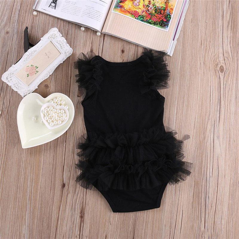 Infant Girls Bodysuits No Sleeves