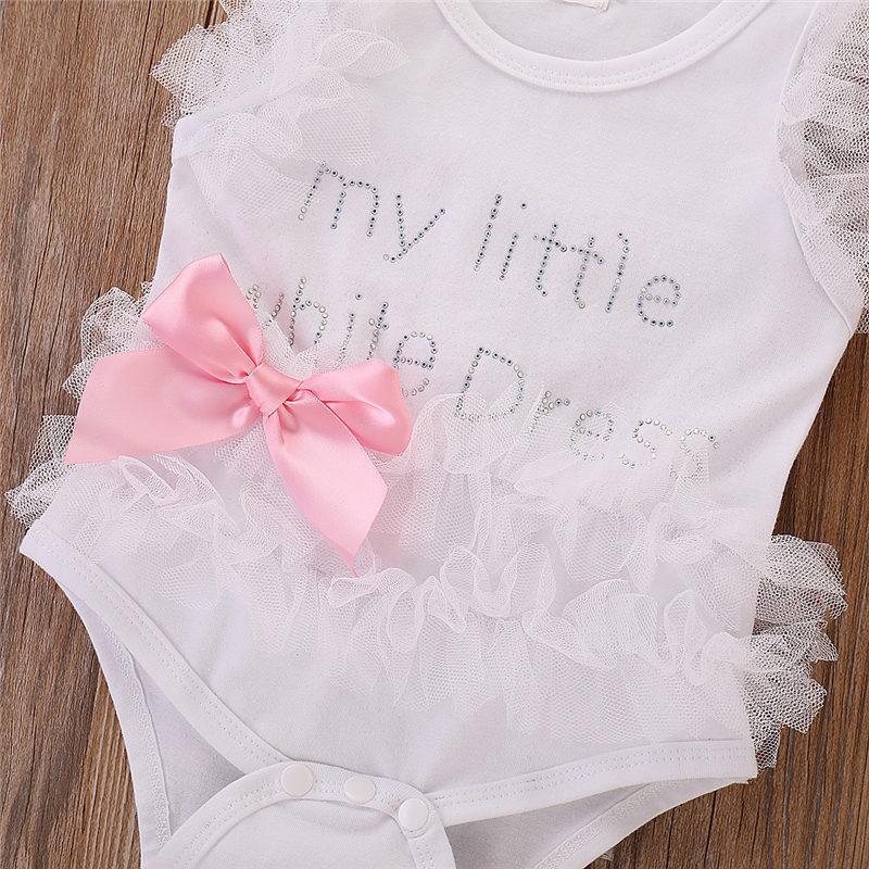 Infant Girls Bodysuits No Sleeves