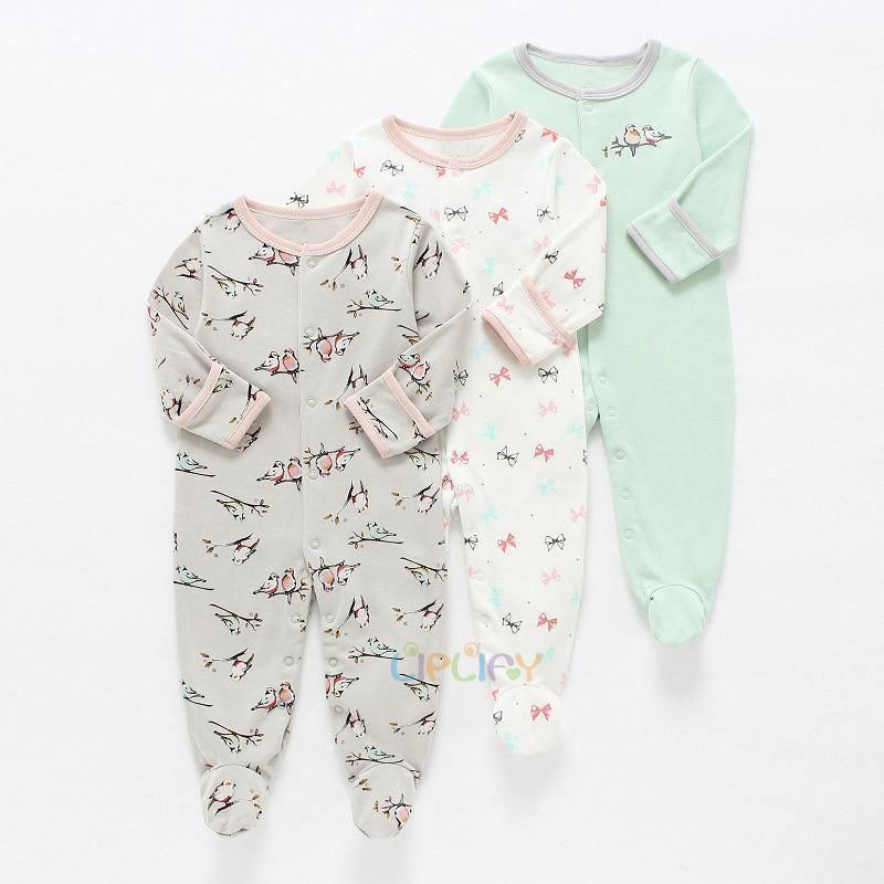Newborn & Baby Bodysuits - 3pcs Sleep Set