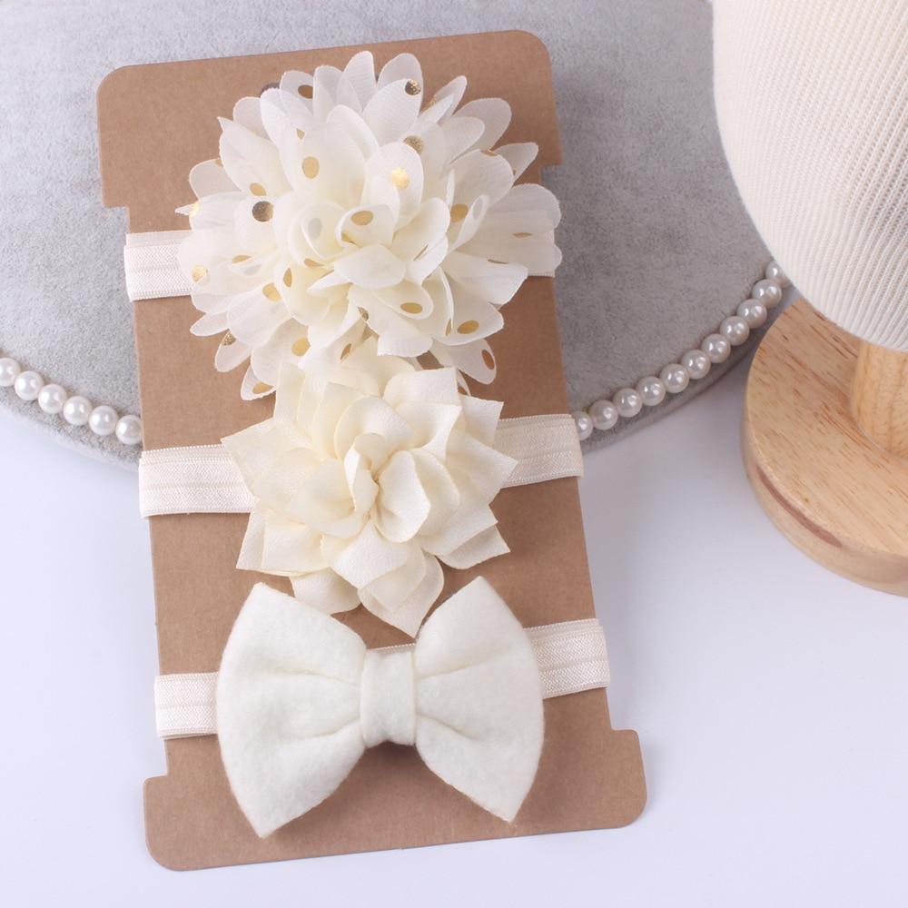 Baby girl headband set 3pcs
