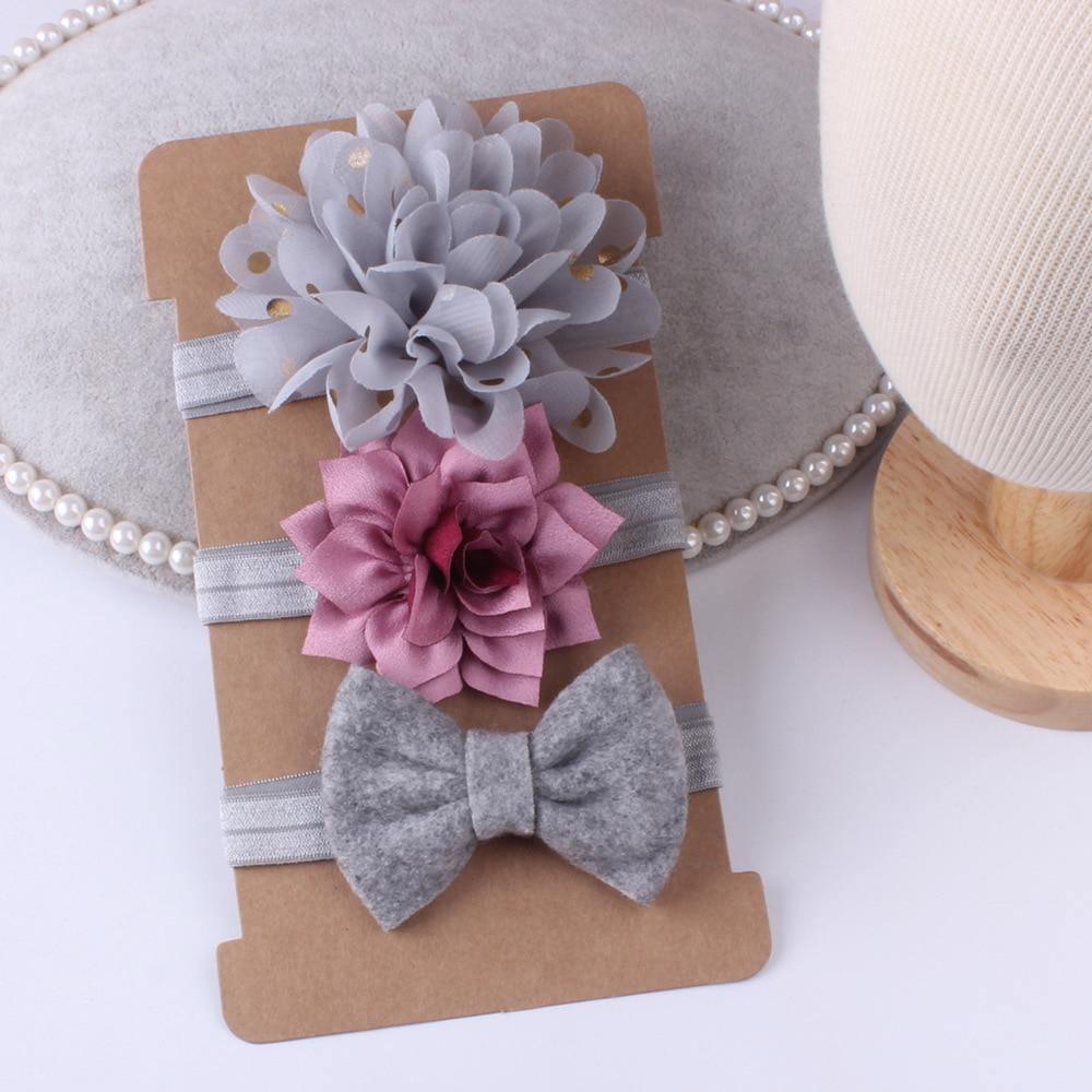 Baby girl headband set 3pcs