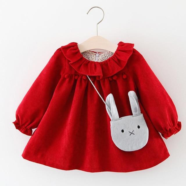 Baby Girl Dress with Purse