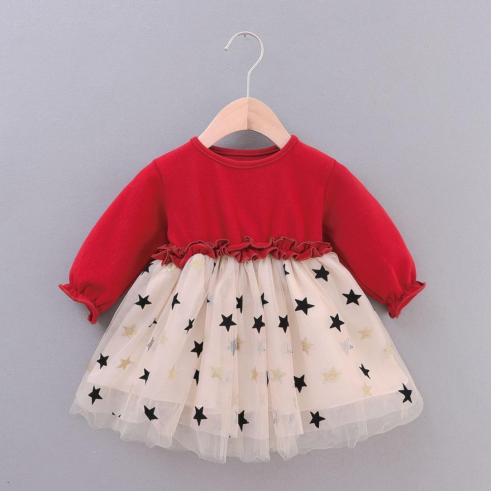 Modern Retro Infant 1st Year Birthday Party Dress