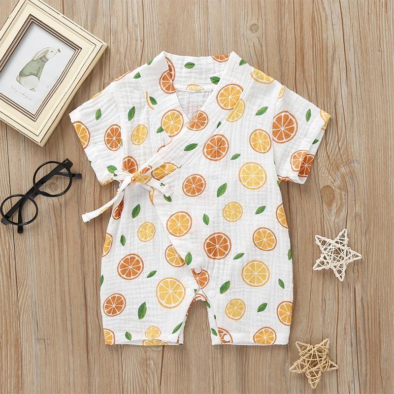 Blossom Romper – Soft Cotton Blend Romper for Baby Girls & Boys
