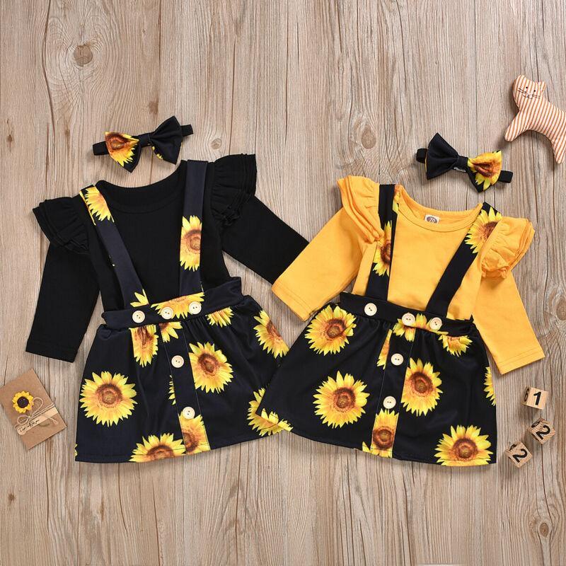 Sunflower Suspender Set (6M-24M)