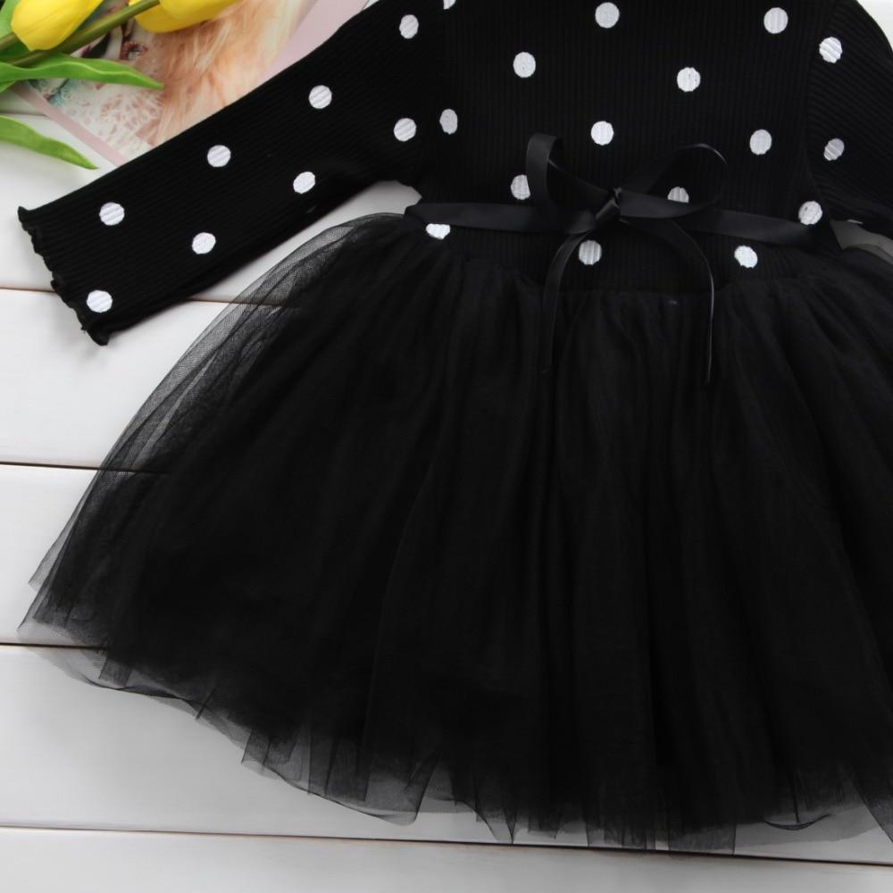 Elegant Princess Polka Dot Tutu Gown Party Dresses (3 Colors) For Girls and Babies (Newborn- 5T)