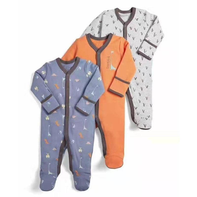 Newborn & Baby Bodysuits - 3pcs Sleep Set
