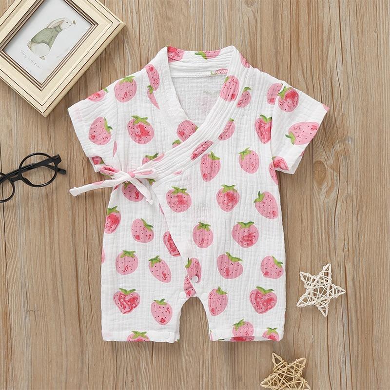 Blossom Romper – Soft Cotton Blend Romper for Baby Girls & Boys