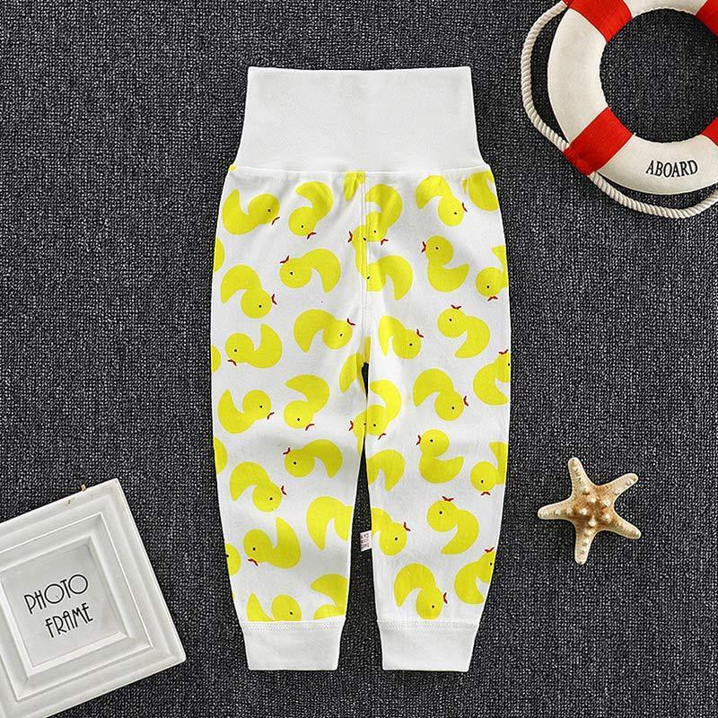 Baby Pants Girl/Boy High waist Cotton Trousers (3M-24M)