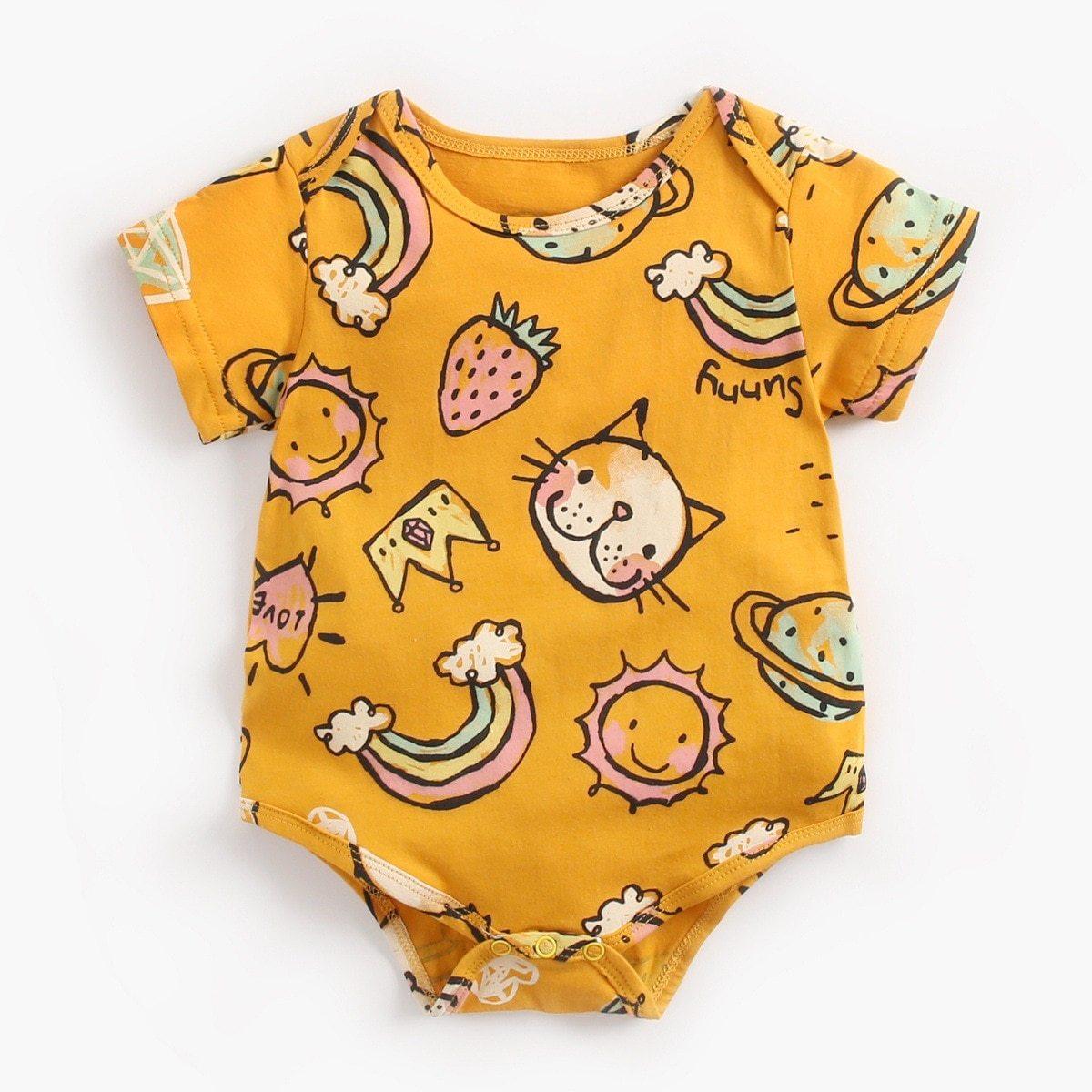 Modern Printed Baby Onesies (0-3T)