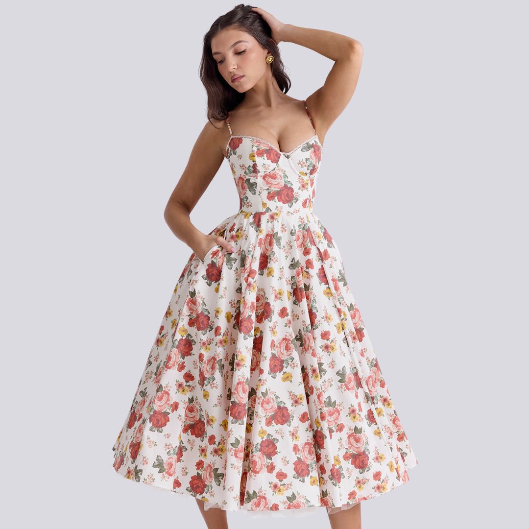 Kira | Elegant A-Line Maxi Dress