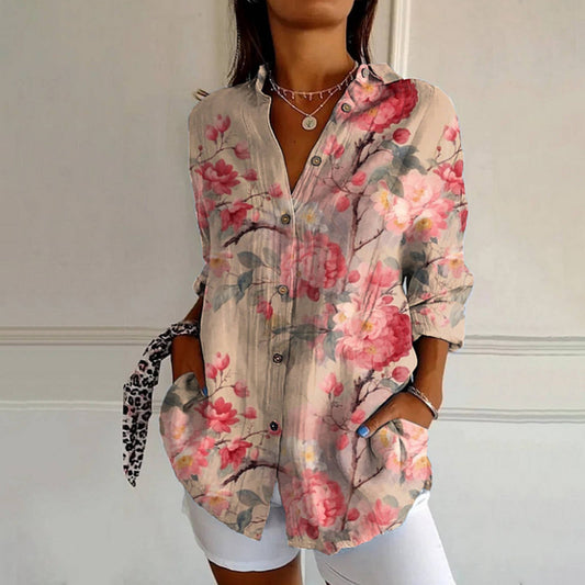 The Floral Art Shirt by Sofia Amoretti