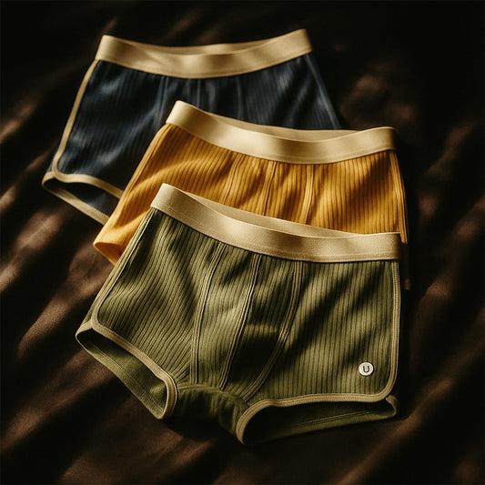 Organic Cotton Boxer Briefs Set