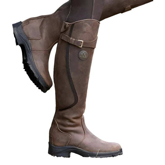 Caleb | Stylish High Rider Leather Boots