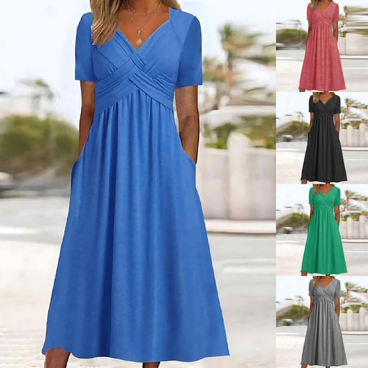 Maple® | Elegant Dress with Tummy Coverage