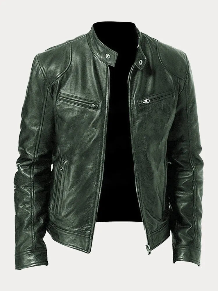 Rino™ | Stylish Biker Leather Jacket