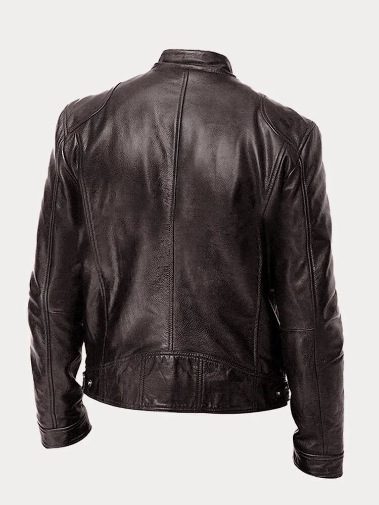 Rino™ | Stylish Biker Leather Jacket