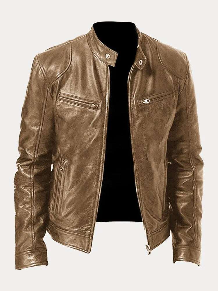 Rino™ | Stylish Biker Leather Jacket
