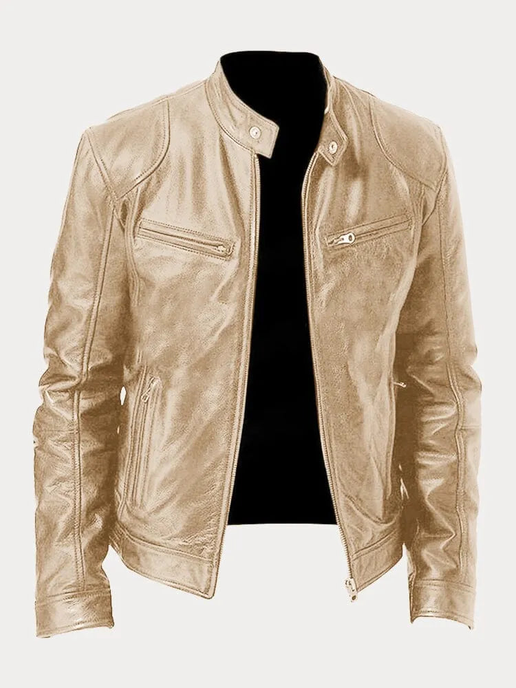 Rino™ | Stylish Biker Leather Jacket