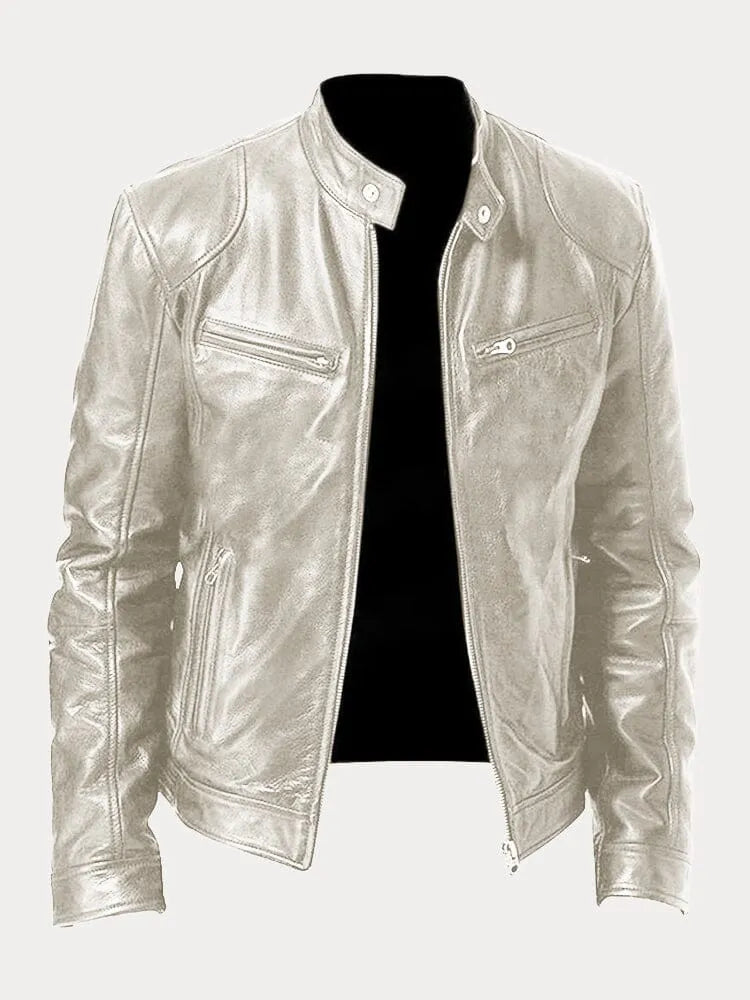 Rino™ | Stylish Biker Leather Jacket