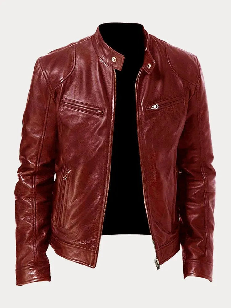 Rino™ | Stylish Biker Leather Jacket