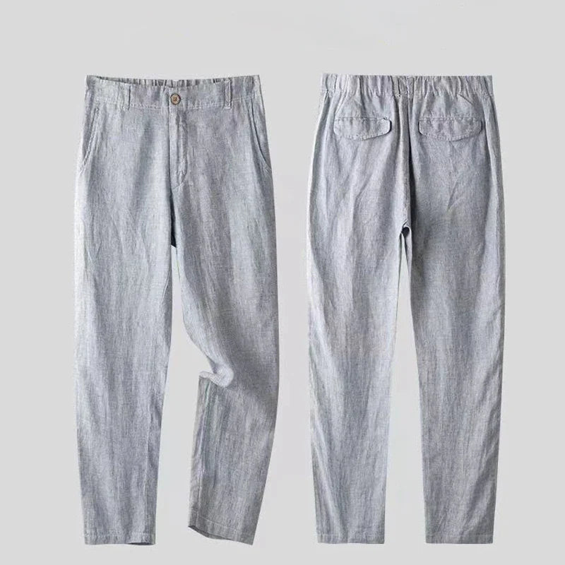 Yvan | Stylish Linen Blazer Trouser Set