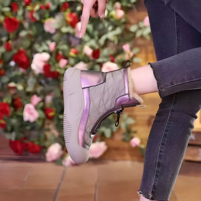 Freya | Stylish High-Top Winter Boots