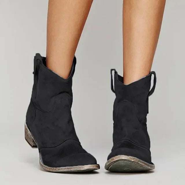 Justin™ | Stylish Western Ankle Boots