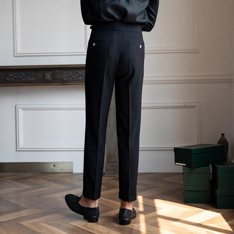 Jesse | Stylish Pleated High Waist Trousers