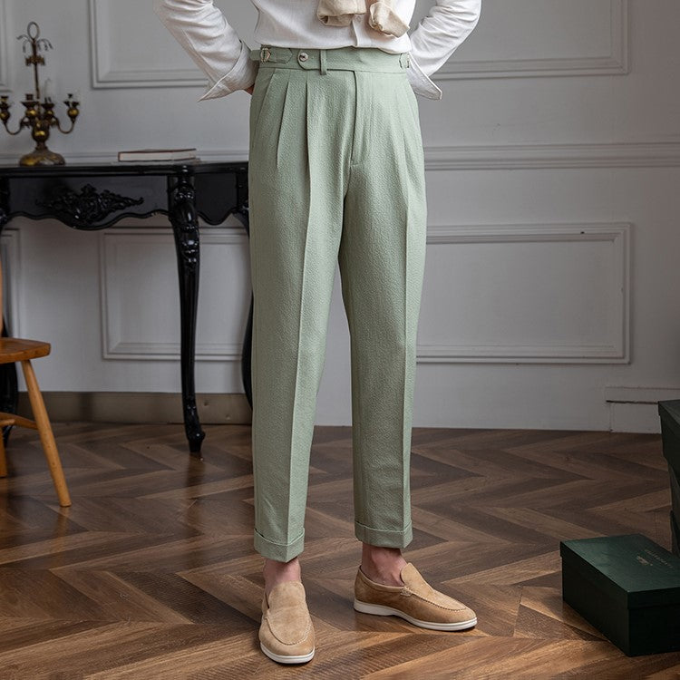 Jesse | Stylish Pleated High Waist Trousers
