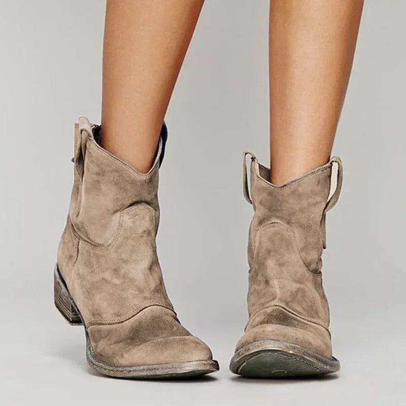 Justin™ | Stylish Western Ankle Boots