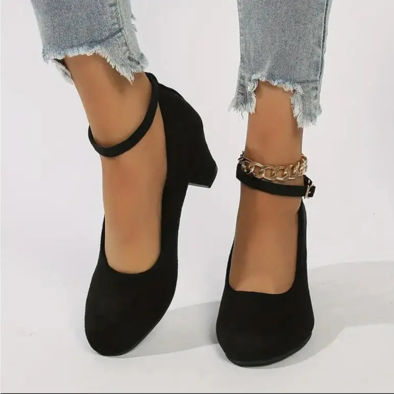 Eliza | Stylish Women Ankle-Strap Pumps