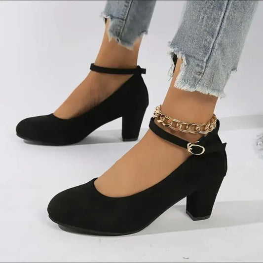 Eliza | Stylish Women Ankle-Strap Pumps