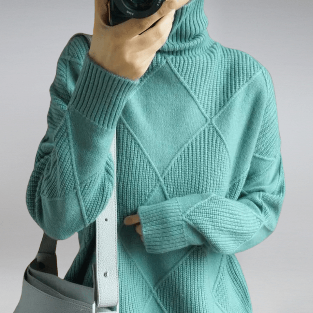 Aurora™ Cashmere Turtleneck Sweater