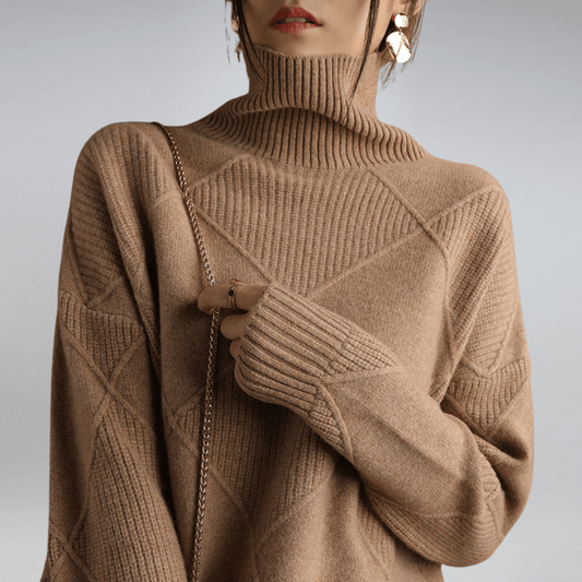 Aurora™ Cashmere Turtleneck Sweater
