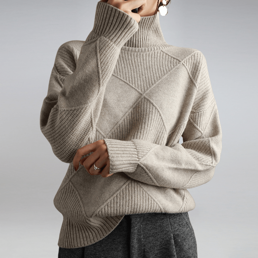 Aurora™ Cashmere Turtleneck Sweater
