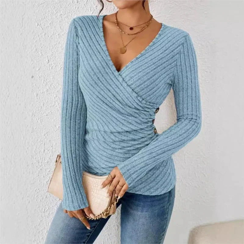 Solene | Tummy Tucking Long Sleeve Top