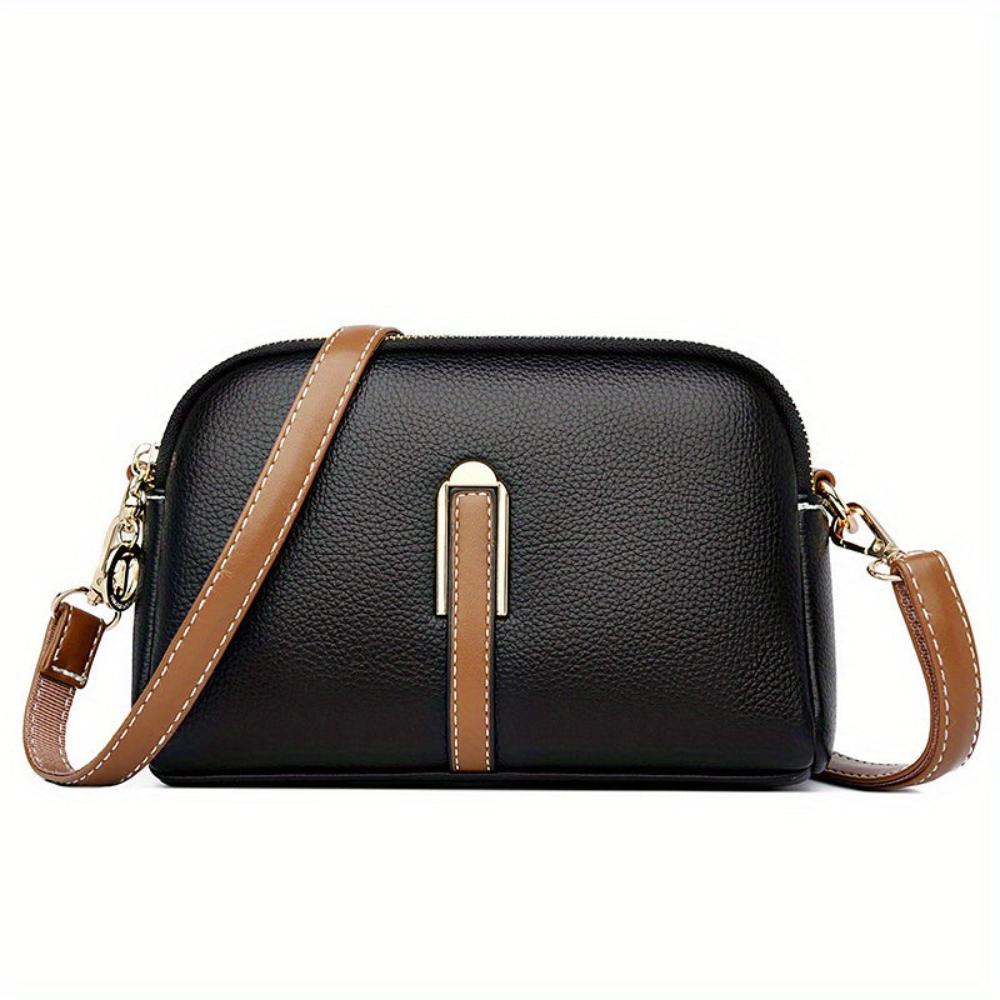 Amara™ Genuine Leather Crossbody Bag